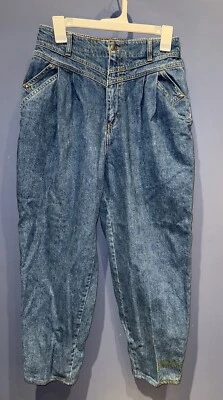 Pantalones de mezclilla holgados cintura Empire 28 X 25 LEVI 1970, desgastados, bolsillo cortado (12) Foto 1 de 4