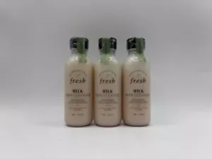 LOT OF 3 FRESH MILK BODY CLEANSER 75ML*3=225ML/2.5FL.OZ*3=7.5FL.OZ - Picture 1 of 2