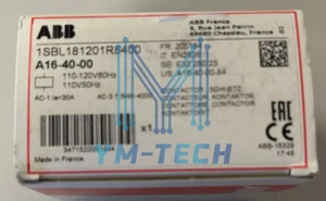 NEW ABB A16-40-00 AC Contactor - Picture 1 of 1