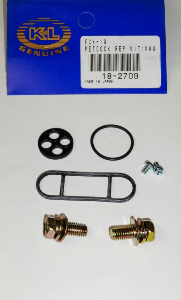  Kit de reparación de palanca de combustible Kawasaki KDX200 KDX220 KDX250 KL250 KLX650 K&L 18-2709  Foto 1 de 1