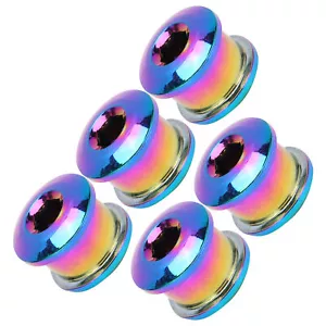 (Multicolor)5Pcs Chainring Bolts RustProof Easily Install Disc Screw CH - Picture 1 of 22
