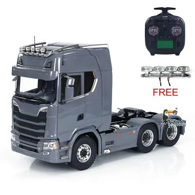 1/14 6x6 Ferngesteuerter Traktor Auto 2-Gang Getriebe RC Truck Metall Chassis - Bild 1 von 4