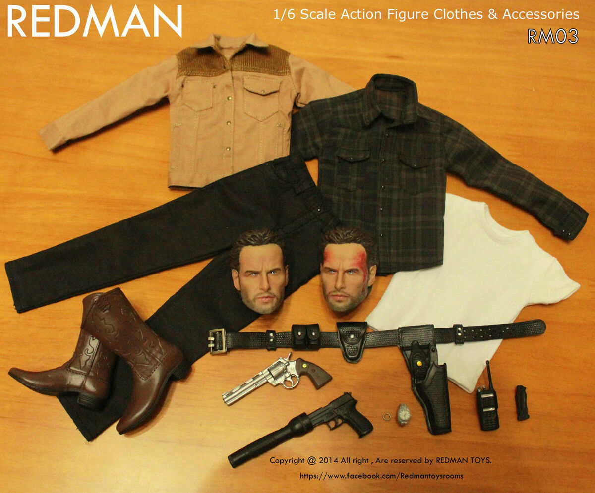 ThreeZero TV, Movie & Video Games Rick Grimes Action Figures ThreeZero TV, Movie & Video Games Rick Grimes Action Figures