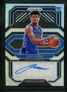 2020-21 Josh Green Auto Panini Prizm Autographs Penmanship Silver RC Rookie - Picture 1 of 2
