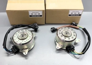 Genuine Nissan R35 GT-R GTR Radiator Fan Motors Left Right w/Cable JDM Stock OEM - Picture 1 of 3