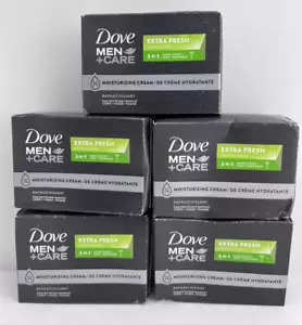 Dove Men+Care Body and Face Bar Soap, Extra Fresh, 3.75 oz - 5 BARS Total - Picture 1 of 4