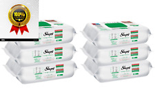 Sleepy Easy Clean Surface Cleaning Cloths White Soap Additive 6 Pack 600 Sheets
