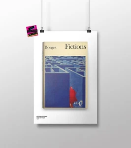 Fictions by Jorge Luis Borges - 1st Edition Cover Print - Poster (Ficciones) - Bild 1 von 10