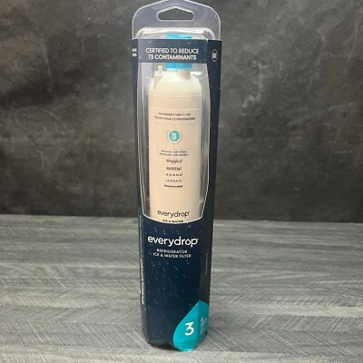 EVERYDROP Replacement ICE & WATER Refrigerator Filter #3 Whirlpool Maytag Amana - Image 1 of 4