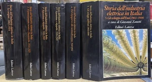 (Scienze) STORIA DELL'INDUSTRIA ELETTRICA IN ITALIA - 6 VOLUMI - Laterza 1992-94 - Foto 1 di 1