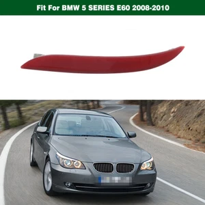 Left Rear Bumper Tail Reflector Light Lamp Red For BMW 5-Series E60 2008-2010 - Foto 1 di 5
