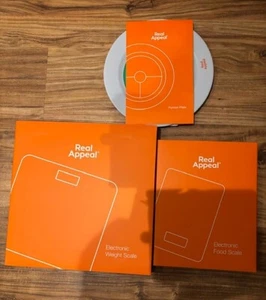 REAL APPEAL Rally/Coach Electronic Food Scale + Weight Scale + Portion Plate NIB - Picture 1 of 1
