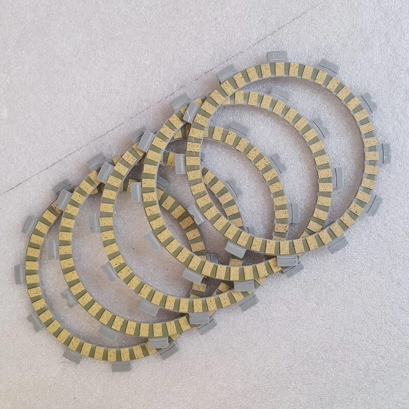 Clutch Friction Plates Kit for Suzuki DS100 DS125 SP100 80-83 SP125 GN125E 86-97 - Image 1 of 2