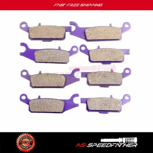 Brake Pads Fits Yamaha 2009 Grizzly 700 Grizzly 550 F+R Carbon fiber - Bild 1 von 4