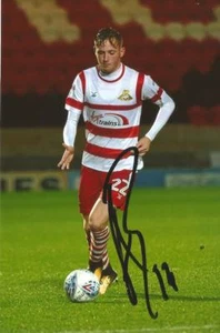 DONCASTER: ALFIE BEESTIN SIGNED 6x4 ACTION PHOTO+COA - Picture 1 of 1