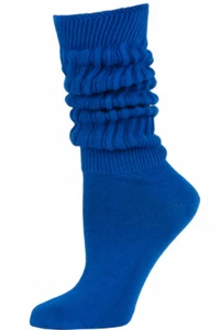 Credos Women's Extra Heavy Slouch Socks - 1 Pair - Royal Blue - Picture 1 of 1