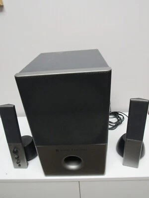 Altec Lansing Vintage Speakers and subwoofer VS4121-used - Image 1 of 4