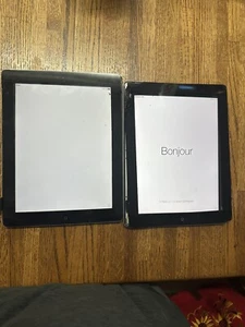Apple iPad 2nd Gen. 16GB, Wi-Fi, 9.7in - Black , GOOD SCREEN! FOR PARTS ONLY - Afbeelding 1 van 9