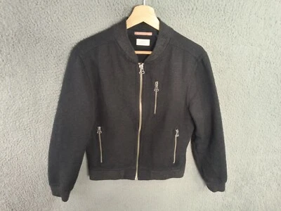 Apolis Global Citizen Jacket Mens Medium Wool Cotton Bomber Full Zip Long Sleeve - Image 1 of 4