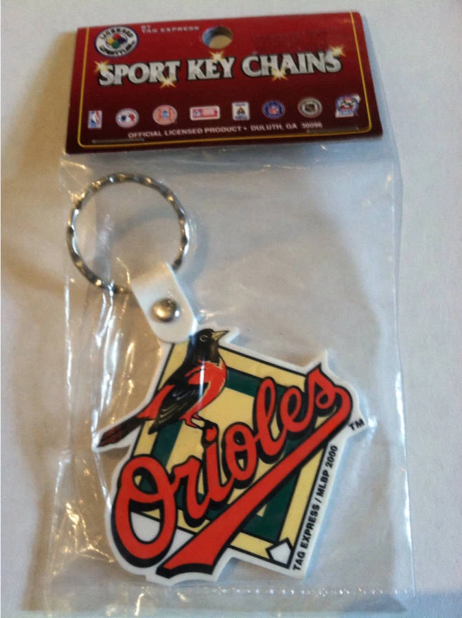 Baltimore Orioles Rubber Key Tag - Image 1 of 1