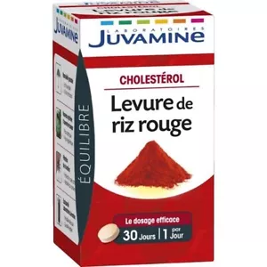 Juvamin Cholesterin rote Reishefe 30 Tabletten - Bild 1 von 1
