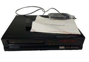 Vtg Sharp VC-A131HM VHS Video Cassette Recorder with Remote For Spare or Repair - Picture 1 of 11