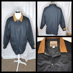 Cripple Creek Jacket Men's XXL Black inv#j1361 - Picture 1 of 7