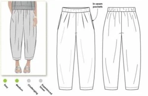 Style Arc Sewing Pattern Ethel Pants Sizes 18-30 - Picture 1 of 2