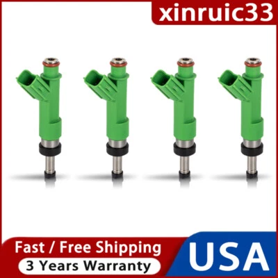 Inyectores de combustible 4 piezas para Toyota Camry 2010-17 2,5 L L L4 2012-17 2,5 L L L4 eléctrico/gas Foto 1 de 4