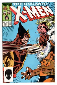 Uncanny X-men #222 October 1987 Near Mint Sabretooth vs. Wolverine - Picture 1 of 2