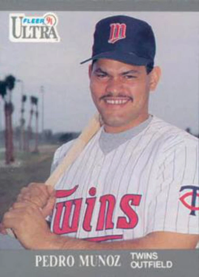 #192 Pedro Munoz - Minnesota Twins - 1991 Ultra Baseball - Image 1 of 1