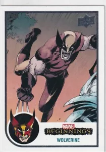 2022 Upper Deck Marvel Beginnings Wolverine #63 Base - Bild 1 von 2