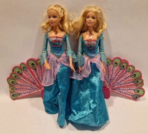 -AB CV Barbie Princesa de la Isla Animal Rosella Muñeca Doll Pavo Real Mattel 2006 - Imagen 1 de 4