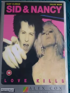 SID & NANCY LOVE KILLS – DVD REGION -2 VERY GOOD FREE LOCAL POSTAGE - Picture 1 of 1