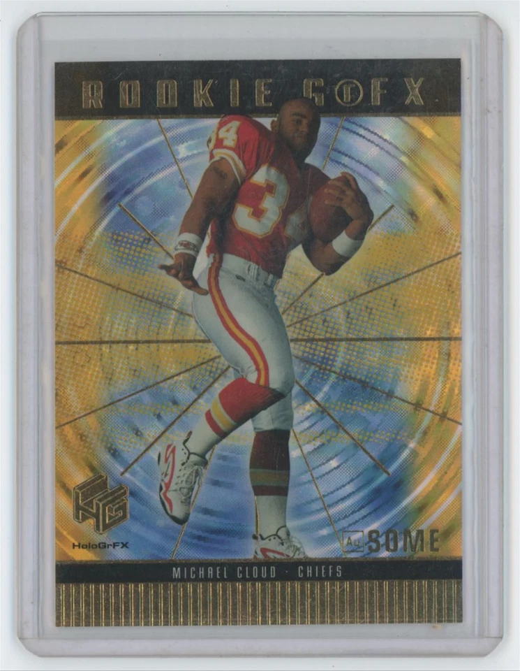 1999 Upper Deck HoloGrFX Michael Cloud Rookie . Kansas City Chiefs #78 - Image 1 of 2
