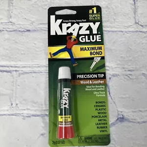 Elmer's Instant Krazy Glue Original Formula For Wood & Leather - 0.07 oz. - Picture 1 of 7