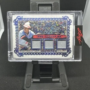 2021 Leaf Art of Sport Paint By Numbers RED #'D 5/12 SSP Rod Carew-HOF - Bild 1 von 3