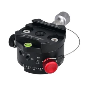 DH-60 Cabezal de bola panorámico Rotador de indexación HDR Cabezal de trípode para cámara DSLR G3H9 - Imagen 1 de 11