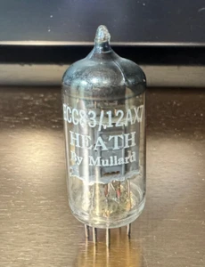 Heath by Mullard ECC83/12AX7 I61 Blackburn Vacuum Tube 97%/97% (tested) - Picture 1 of 6