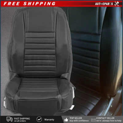 Juego de funda de asiento negra inferior-top del conductor para Ford Mustang GT Deluxe 2007-2009 Foto 1 de 4