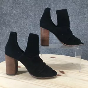 Kristin Cavallari x Chinese Laundry Boots Womens 8.5 Cutout Booties Black Heels - Picture 1 of 19