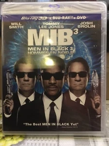 Factory Sealed Men in Black 3 Blu-ray 3D + Blu-ray + DVD Free Shipping Canadian - Picture 1 of 2