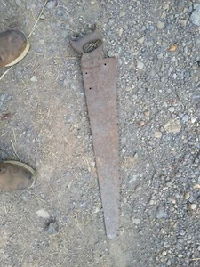 Sierra de mano para tala de madera de corte transversal de dientes de lanza de colección corte de hielo - Imagen 1 de 4