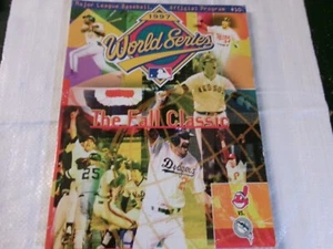 1997 World Series Major League Basketball offizielles Programm Herbst Classic Magazin - Bild 1 von 1