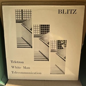 12 inch Vinyl Single: Blitz - Telecommunication (1983) OI PUNK - KRT11 - Picture 1 of 4