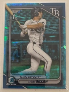 Kellon Lindsey Bowman Sapphire 2024 1st Bowman Base Los Angeles Dodgers - Bild 1 von 2