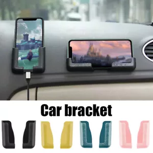 Car Mount Mobile Phone Bracket Phone Stand Dashboard Mount Self-adhesive Holder - Zdjęcie 1 z 17