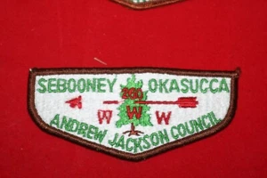 BSA OA LODGE SEBOONEY OKASUCCA LODGE 260 S ISSUE FLAP - Picture 1 of 1