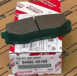 LEXUS OEM FACTORY REAR BRAKE PAD SET 2012-2019 LX570 04466-60160 - Image 1 of 1