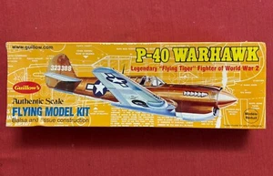 Guillow`s 501 16 1/2" Span Balsa Kit Curtiss P40 Warhawk 501 - Picture 1 of 6